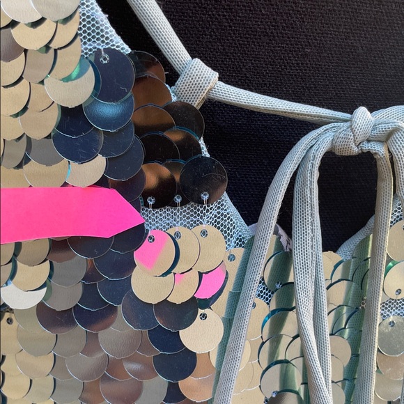 Free People Shimmering Green Sequin Dress - Picture 12 of 16